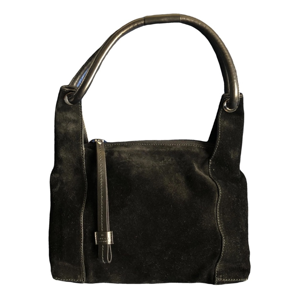 Gucci shoulder bag in black suede leather
100% Authentic
Perfect condition